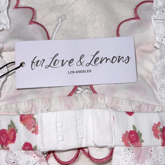 For Love & Lemons bralette triangle blossom 🌸M - Picture 11 of 11
